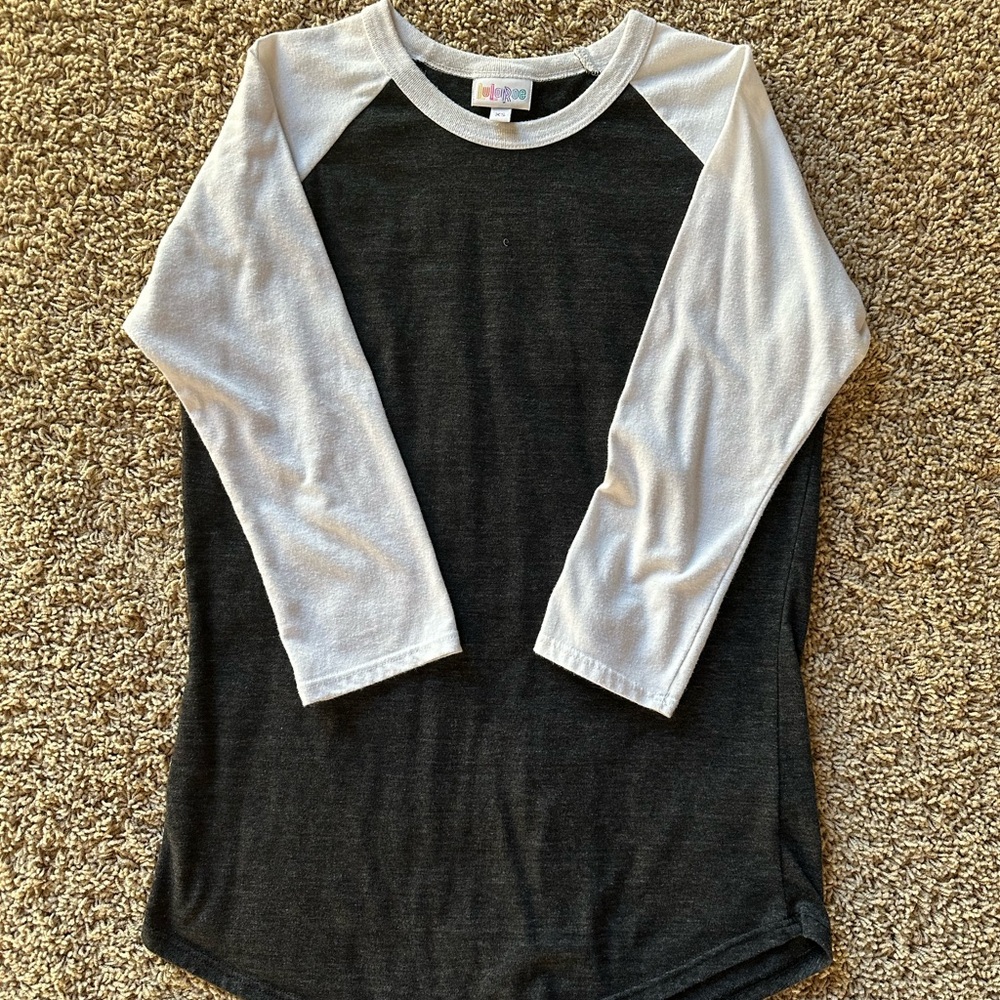 XS LuLaRoe Randy 3/4 Sleeve Top